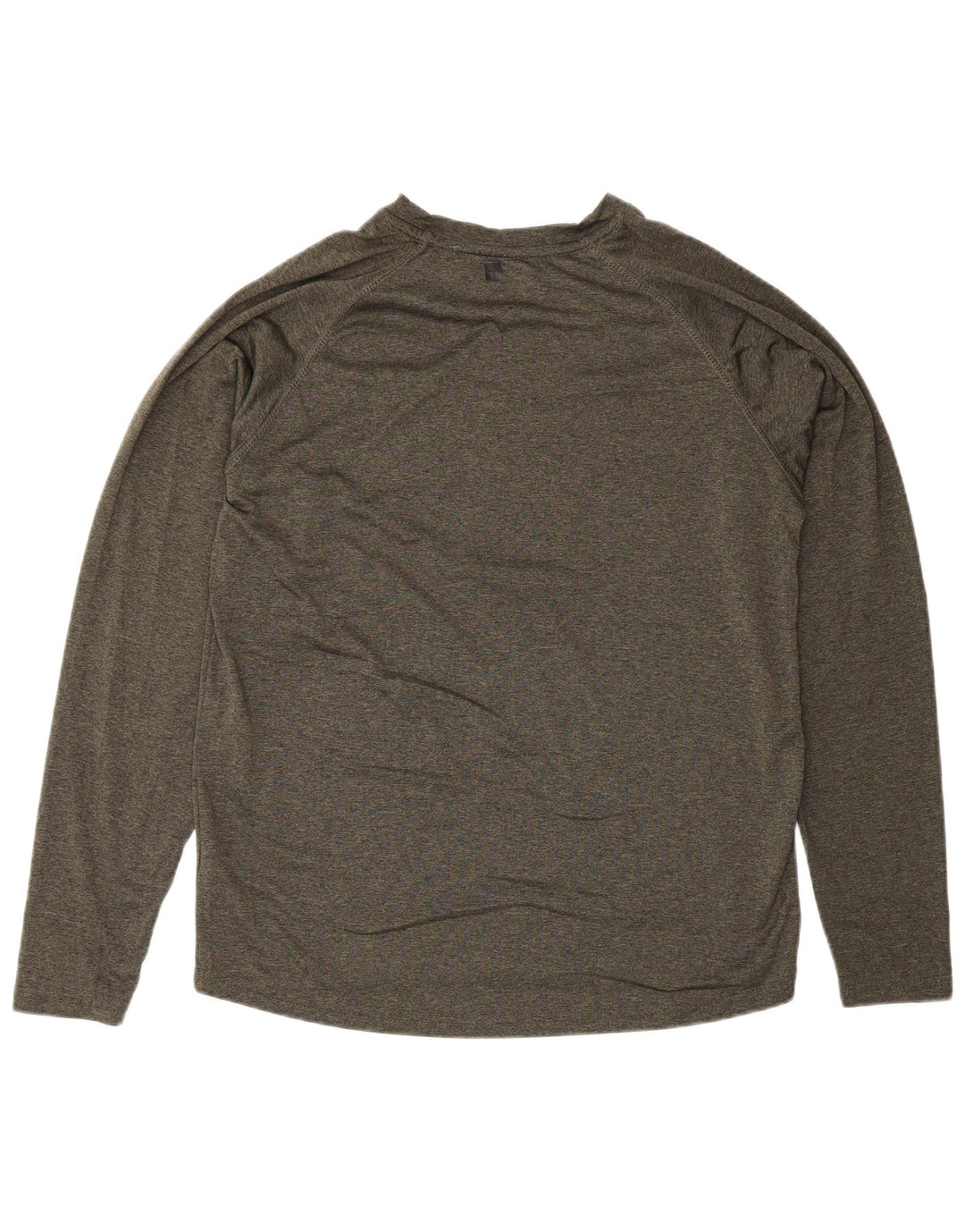 Mountain Warehouse Mens IsoCool Top Long Sleeve Medium Khaki Flecked