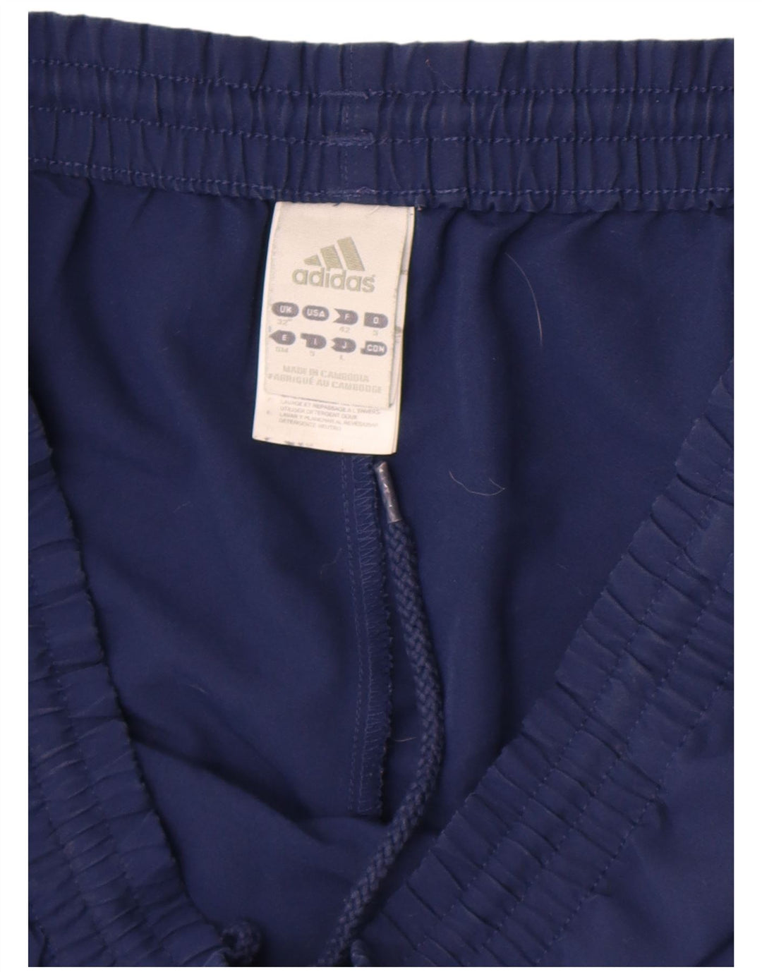 Adidas Mens Sport Shorts Medium Navy Blue Polyester