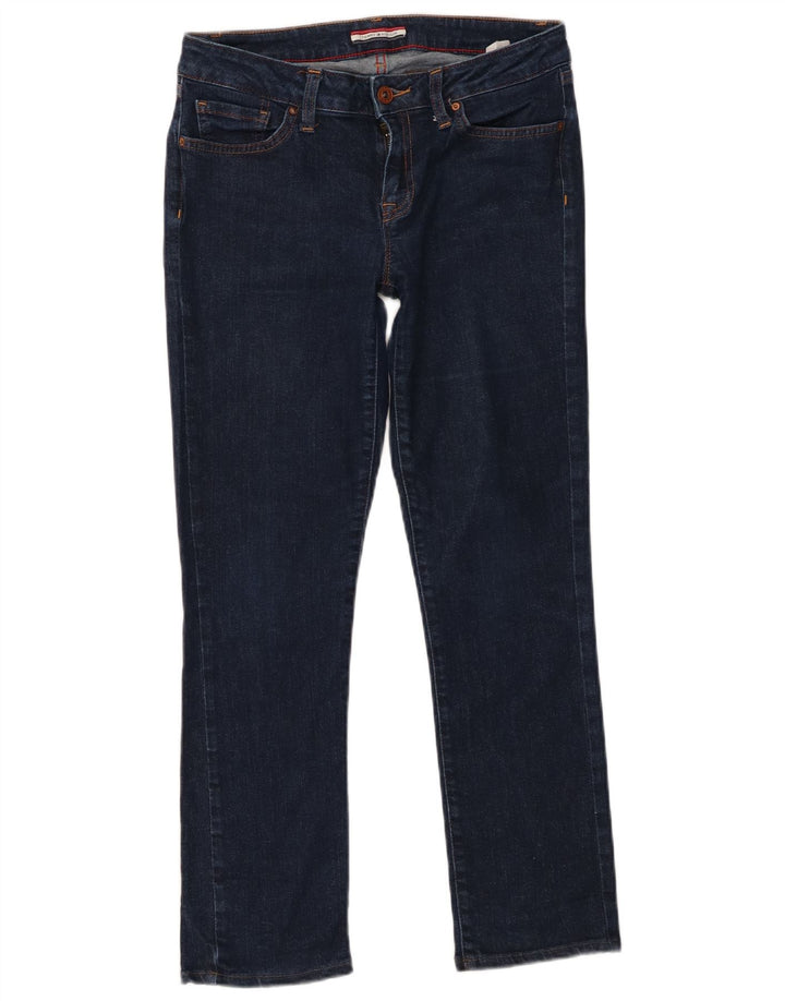 Tommy Hilfiger Womens Slim Jeans US 4 Small W28 L26 Navy Blue Cotton