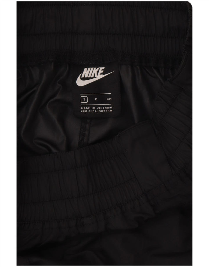 NIKE Womens Sport Shorts UK 10 Small  Black Polyester