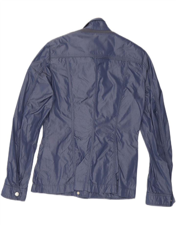 GEOX Womens Utility Jacket UK 6 XS  Navy Blue Polyamide Vintage Geox and Second-Hand Geox from Messina Hembry 
