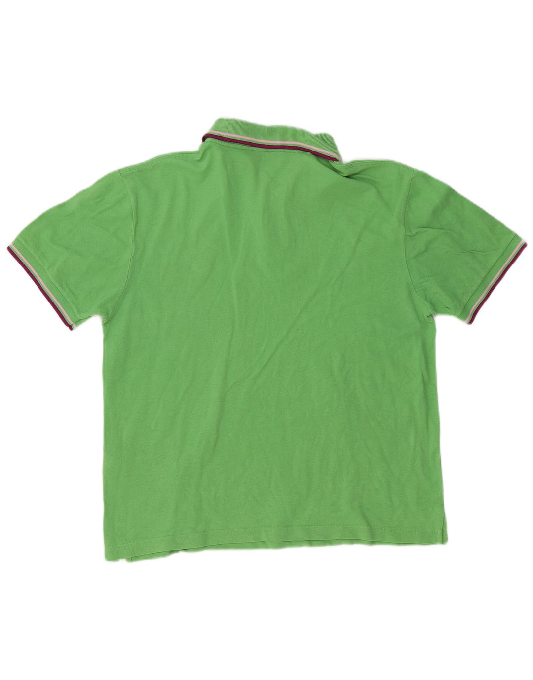 FRED PERRY Mens Polo Shirt Medium Green Cotton