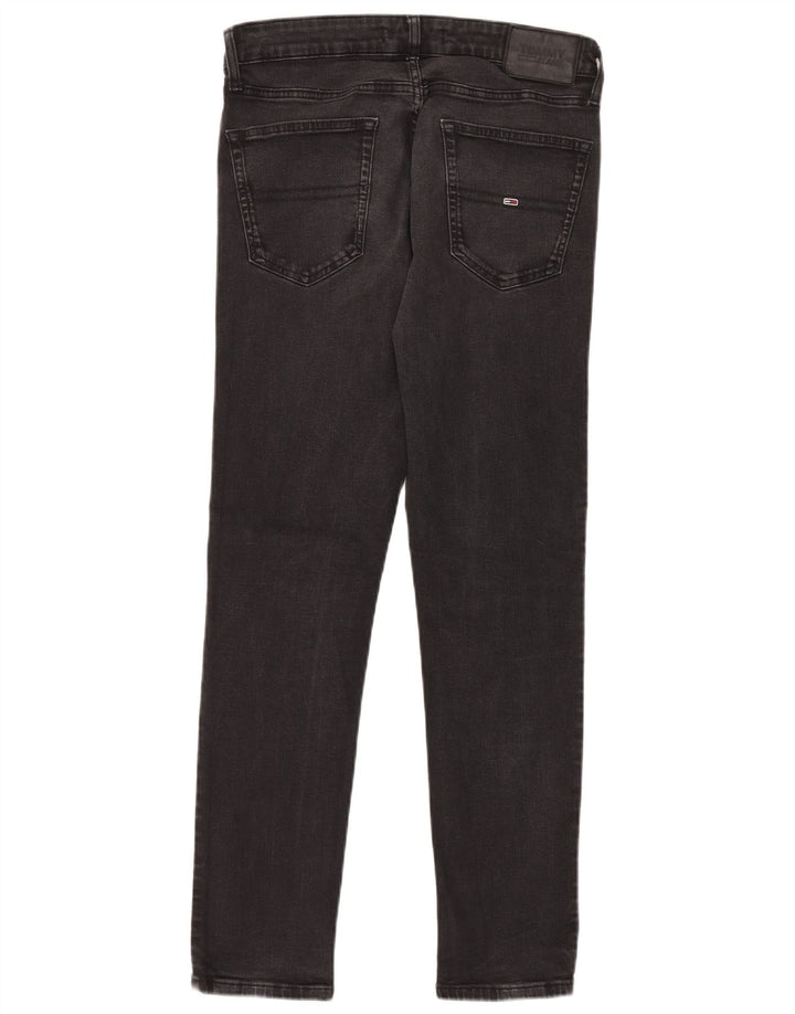 TOMMY HILFIGER Mens Austin Slim Jeans  W32 L32 Black Cotton