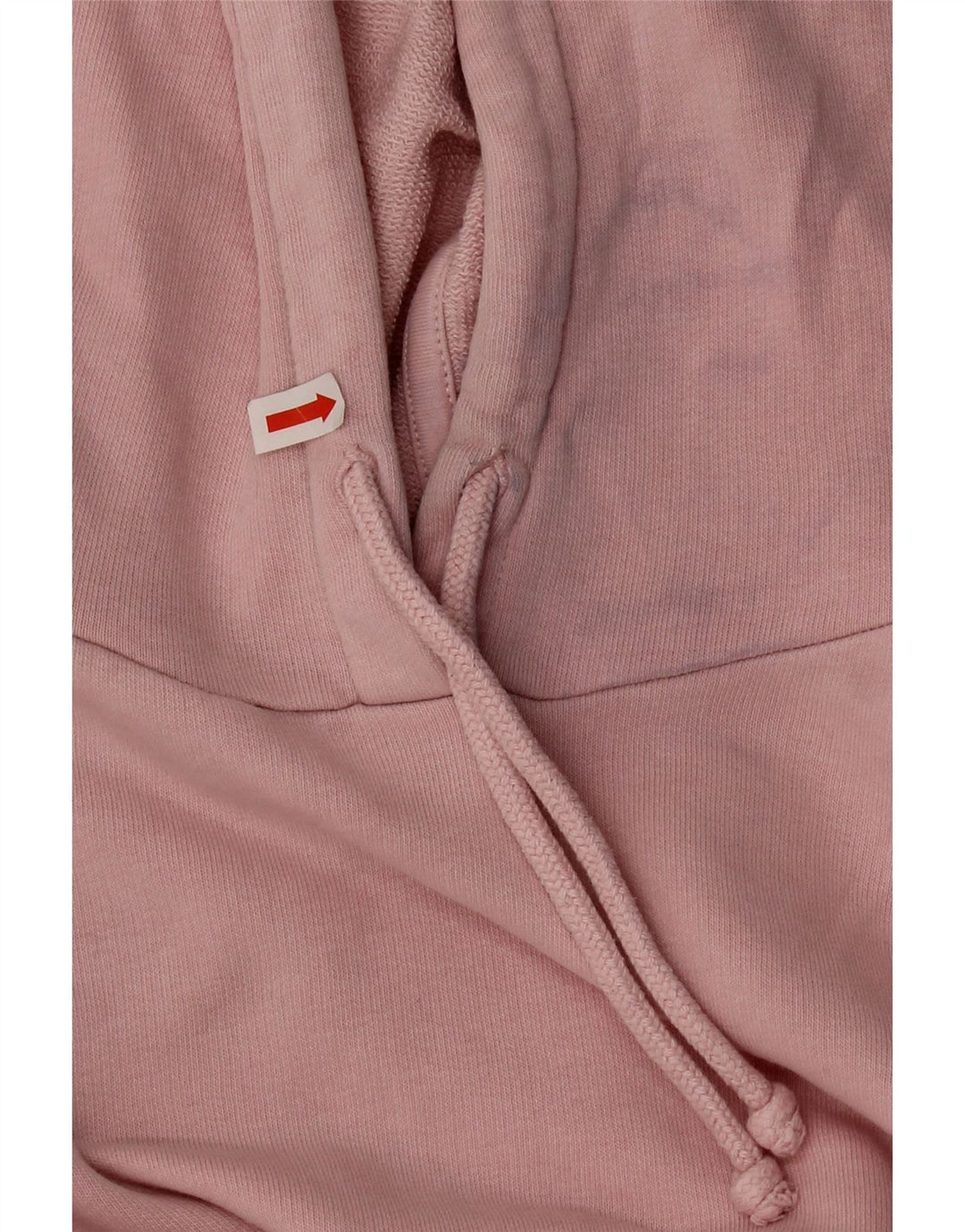 Marks & Spencer Womens Oversized Hoodie Jumper UK 8 Small Pink Cotton