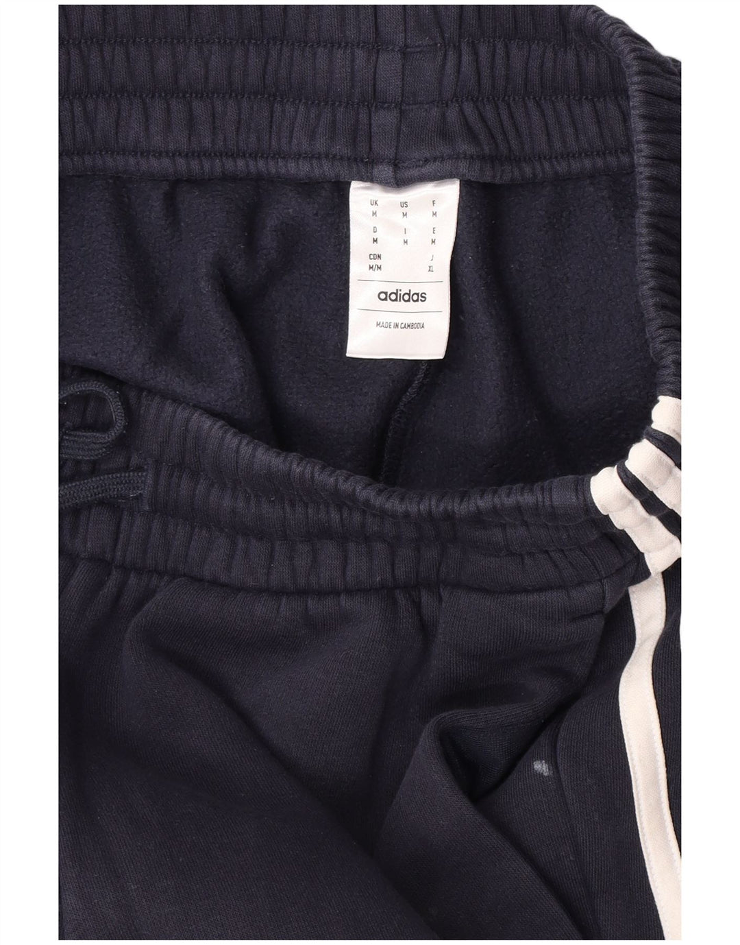 Adidas Mens Tracksuit Trousers Joggers Medium Navy Blue