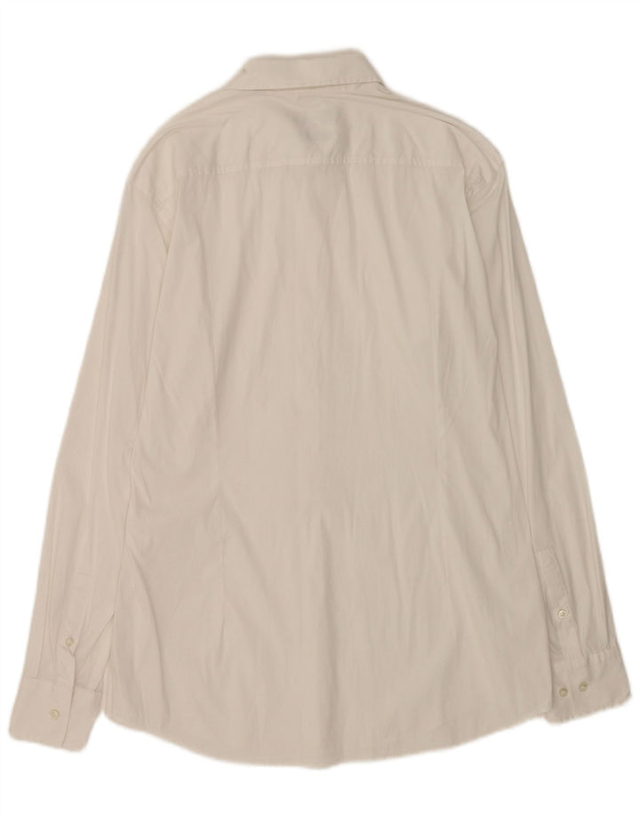 Hugo Boss Mens Slim Fit Shirt Size 41 16 Large White