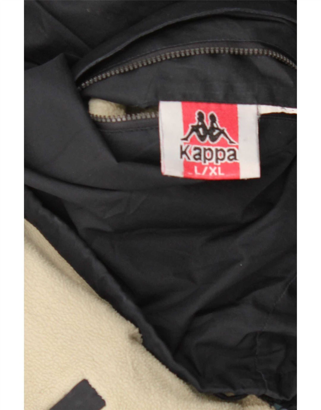 Kappa Womens Reversible Jacket UK 42 XL Navy Blue