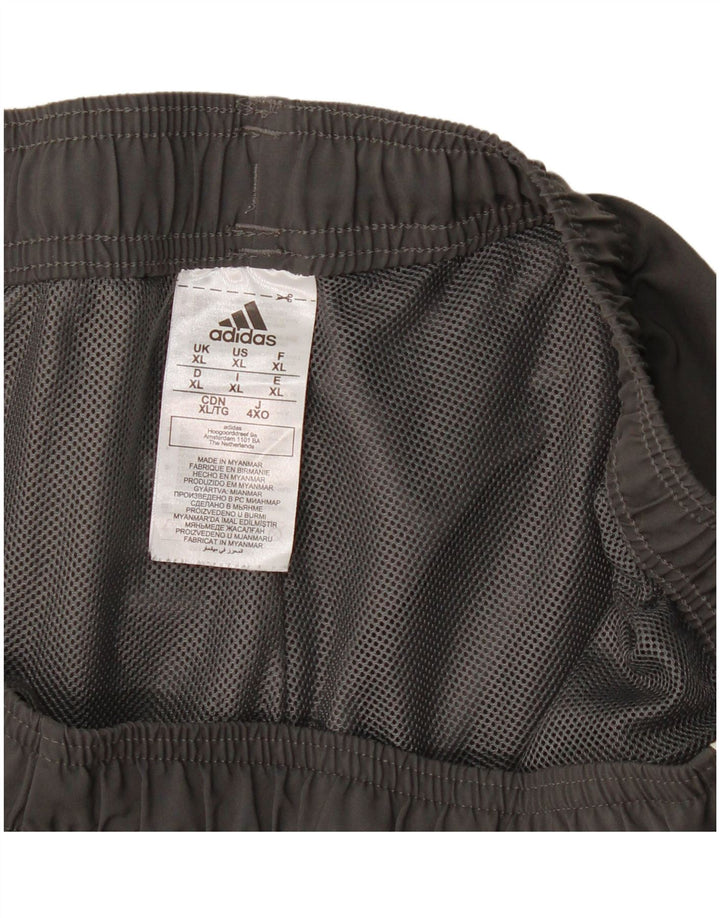 Adidas Mens Sport Shorts XL Grey Polyester