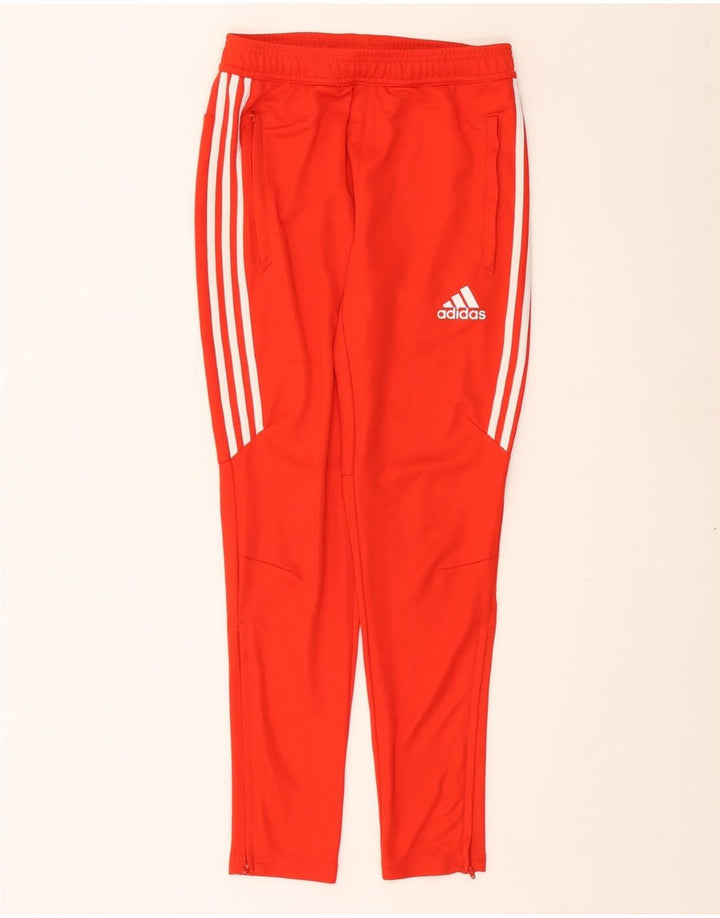 ADIDAS Womens Climacool Tracksuit Trousers UK 10 Small  Red Polyester