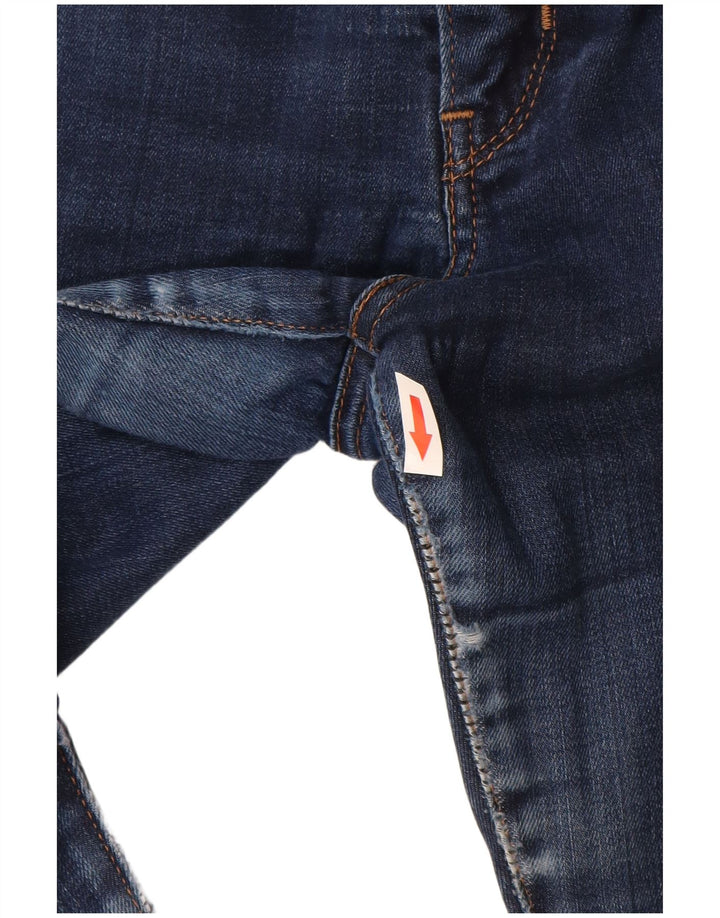 Levi's Womens 715 Bootcut Jeans W33 L32 Navy Blue Cotton