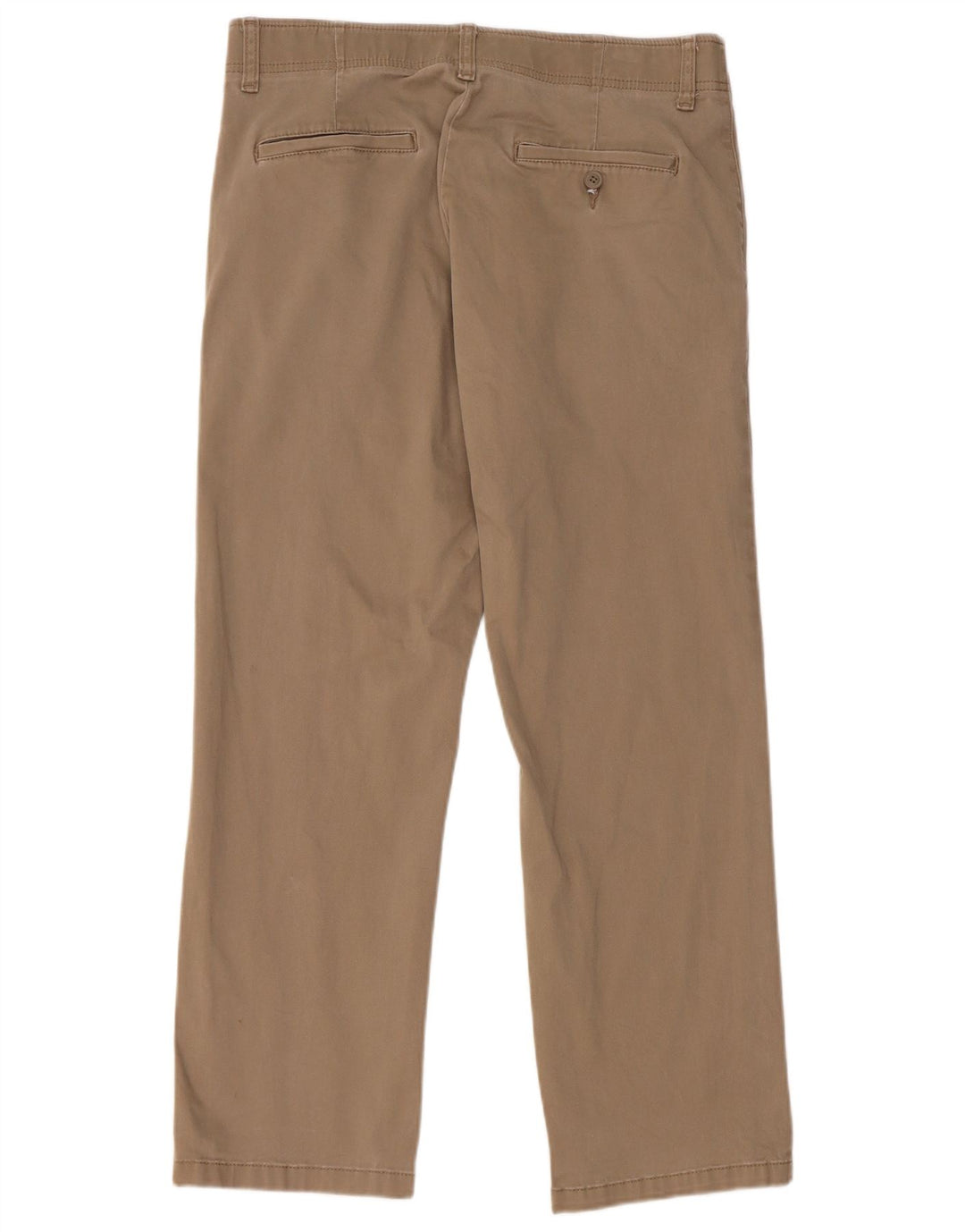 LEE Mens Extreme Comfort Straight Chino Trousers W32 L29 Beige Cotton