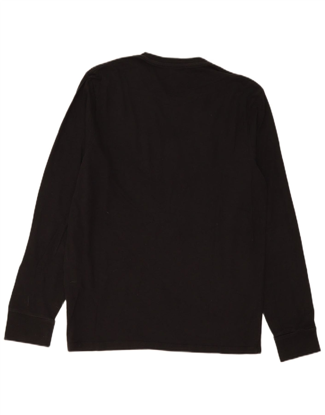 Levi's Mens Graphic Top Long Sleeve Medium Black Cotton