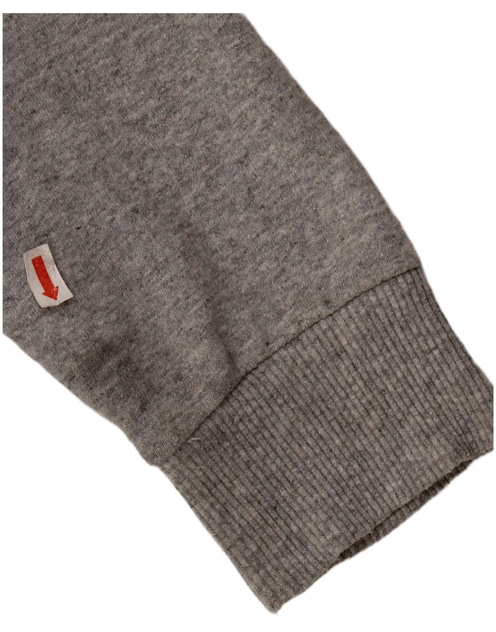 Kappa Womens Crop Top Long Sleeve UK 18 XL Grey