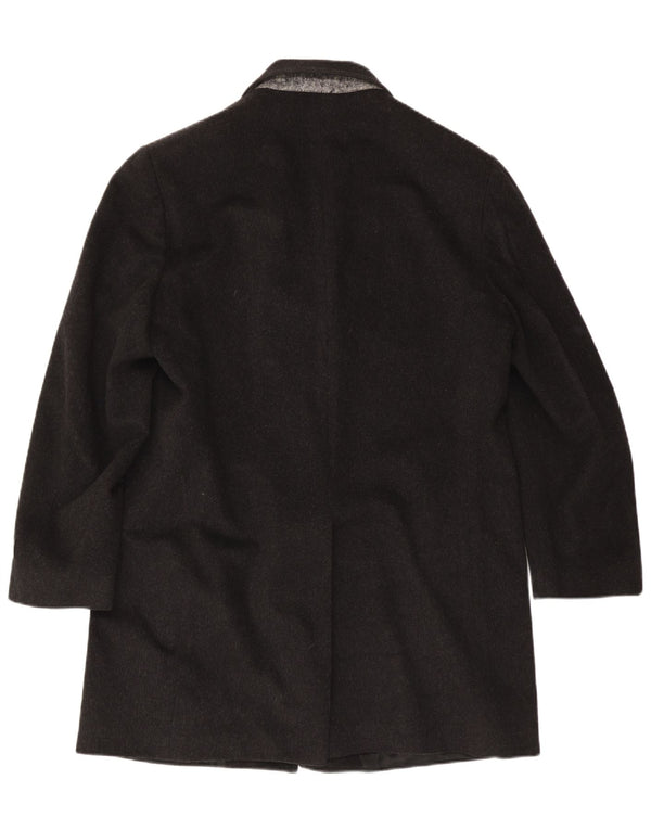 Tombolini Mens Overcoat IT 50 Large Grey Wool Classic