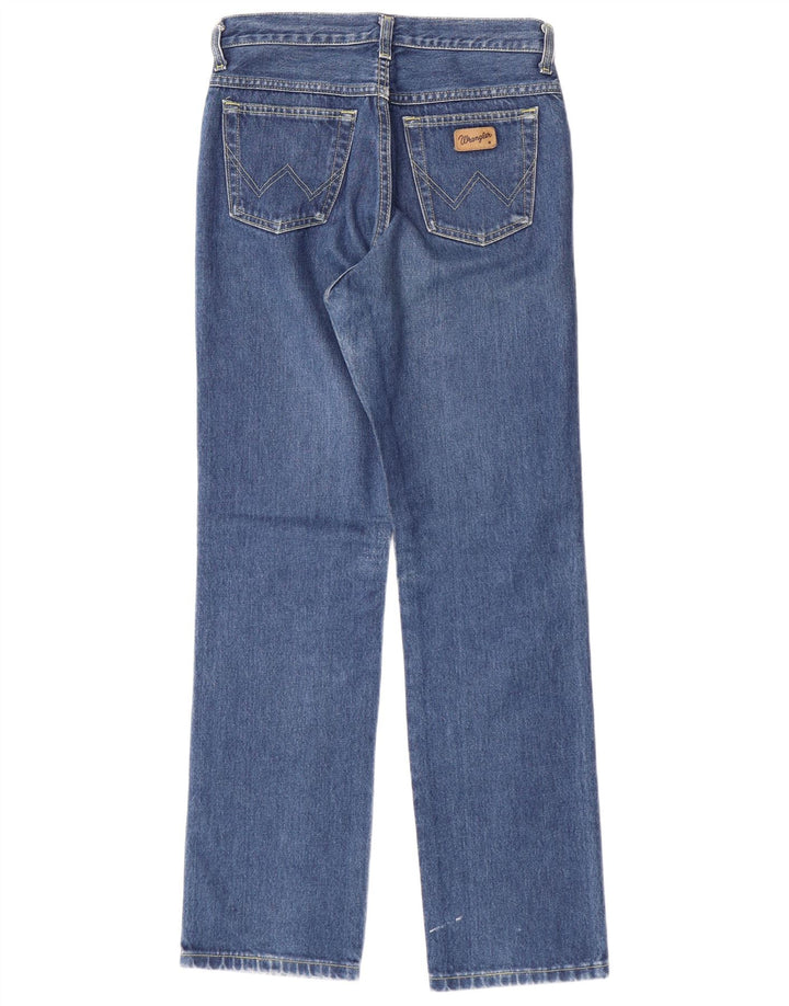 WRANGLER Mens Straight Jeans W30 L30  Navy Blue Cotton