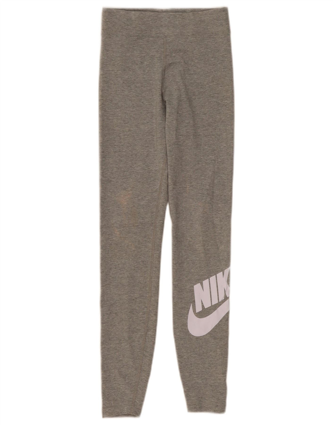 Nike Womens Graphic Leggings UK 6 XS Grey