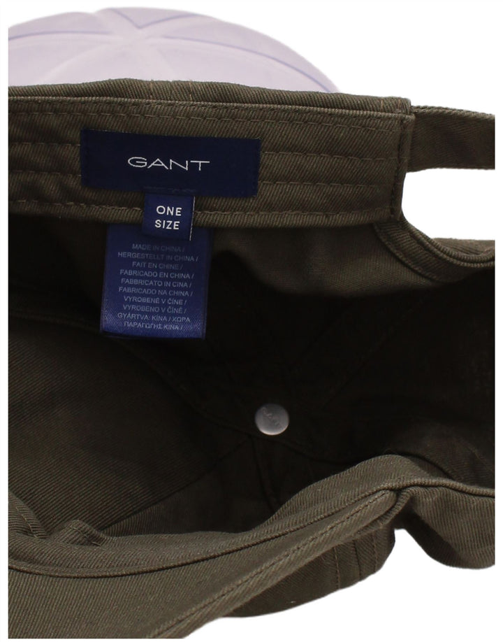 Gant Mens Baseball Cap One Size Khaki Cotton