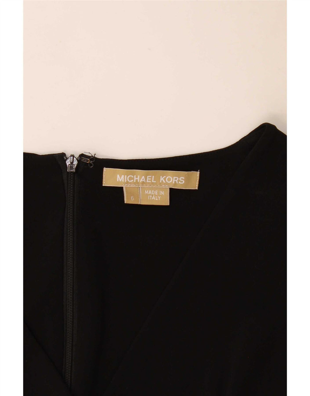 Michael Kors Womens Sleeveless Sheath Dress US 6 Medium Black