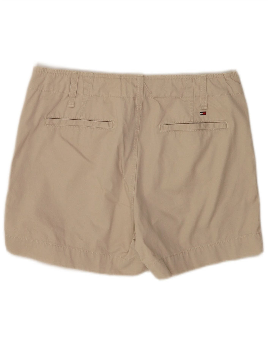 Tommy Hilfiger Womens Chino Shorts US 8 Medium W30 Beige Cotton