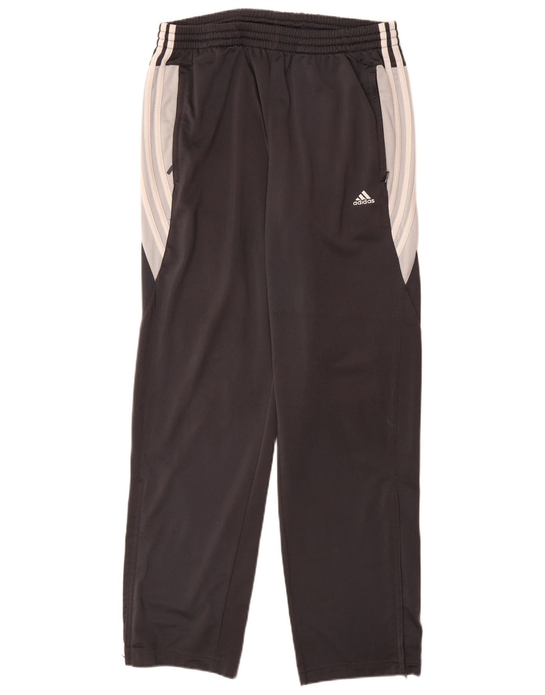 Adidas Mens Tracksuit Trousers UK 42/44 Large Grey Polyester