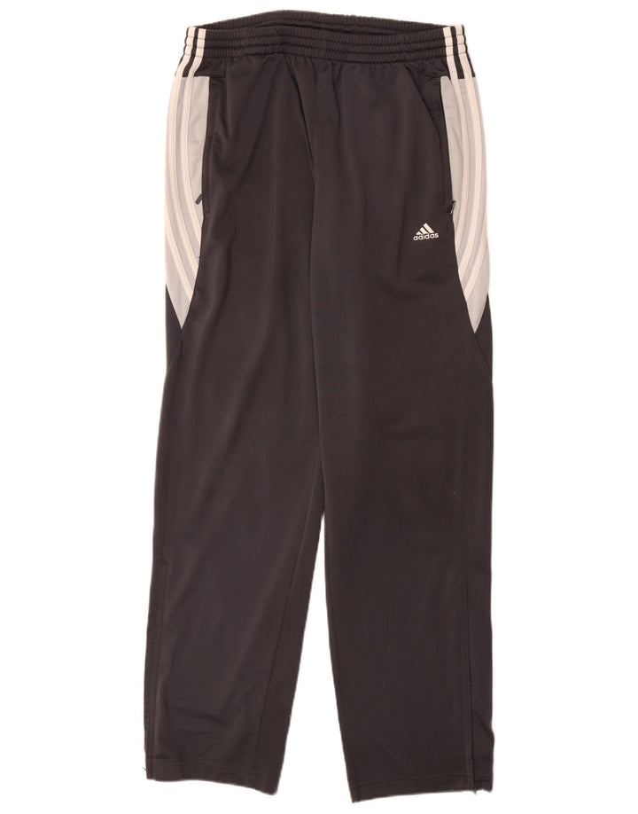 Adidas Mens Tracksuit Trousers UK 42/44 Large Grey Polyester