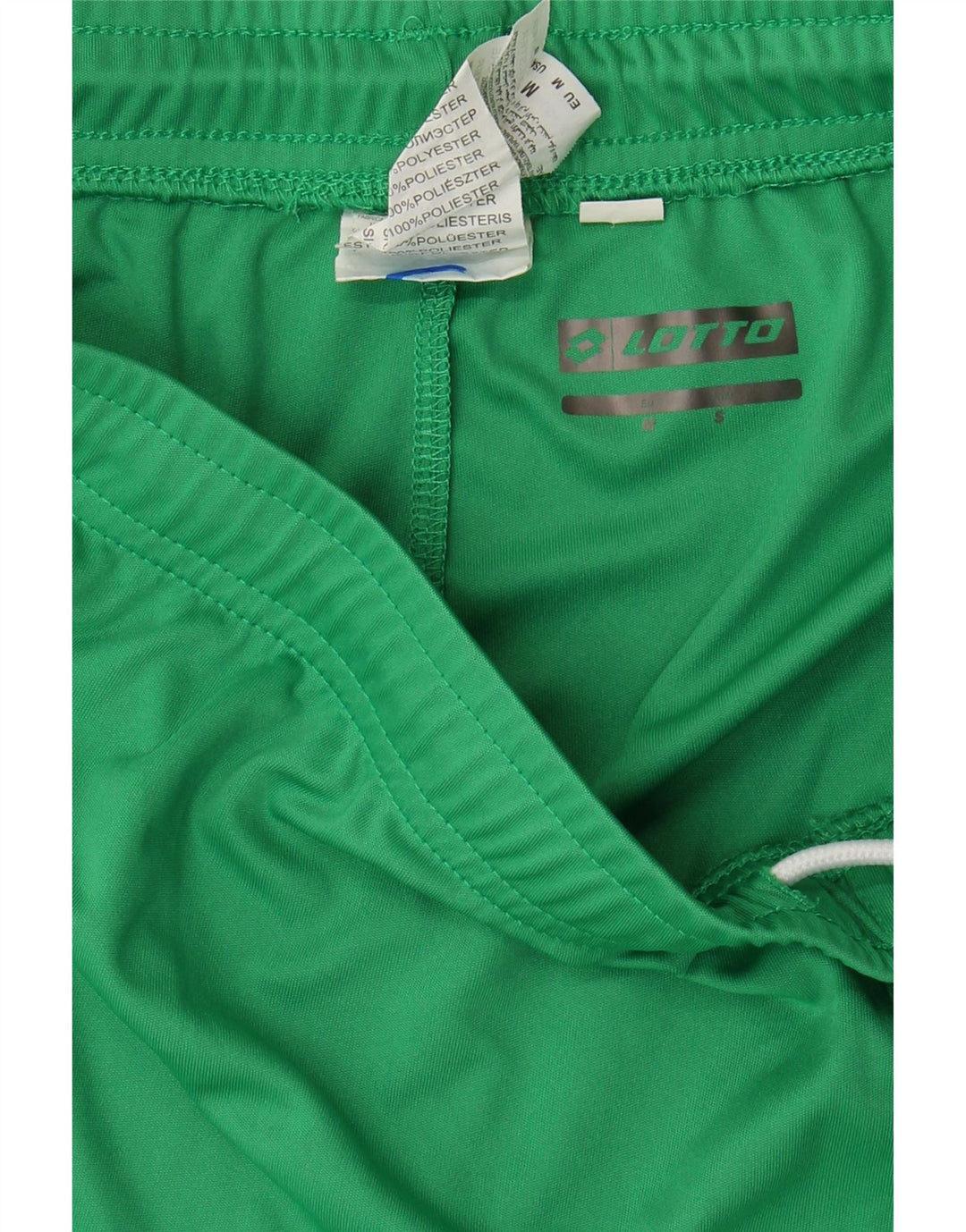 LOTTO Mens Sport Shorts Medium  Green Polyester Vintage Lotto and Second-Hand Lotto from Messina Hembry 
