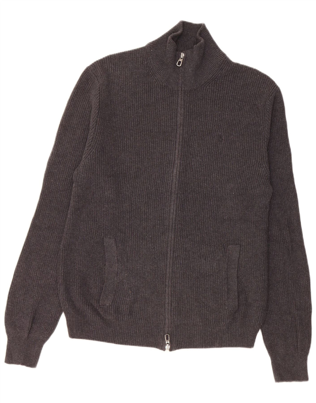 Polo Ralph Lauren Mens Cardigan Sweater Medium Grey