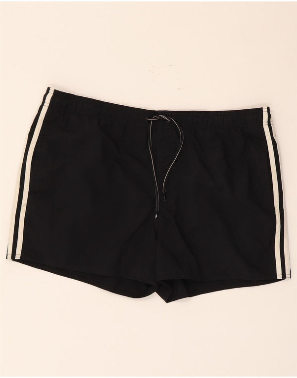 Adidas Mens Swimming Shorts Large Black Polyamide