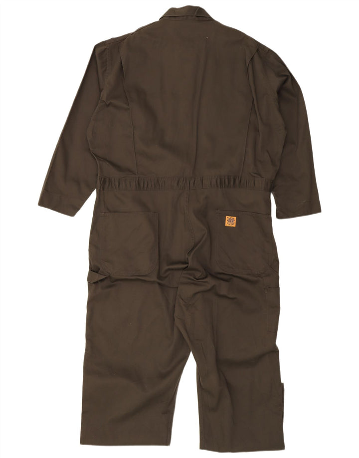 Big Ben Mens Carpenter Jumpsuit Size 52 3XL  Khaki Polyester