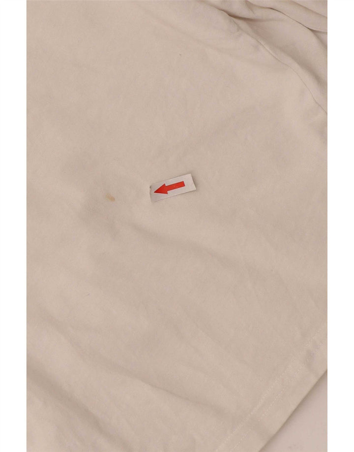 Lotto Mens Sport Shorts Large White Cotton