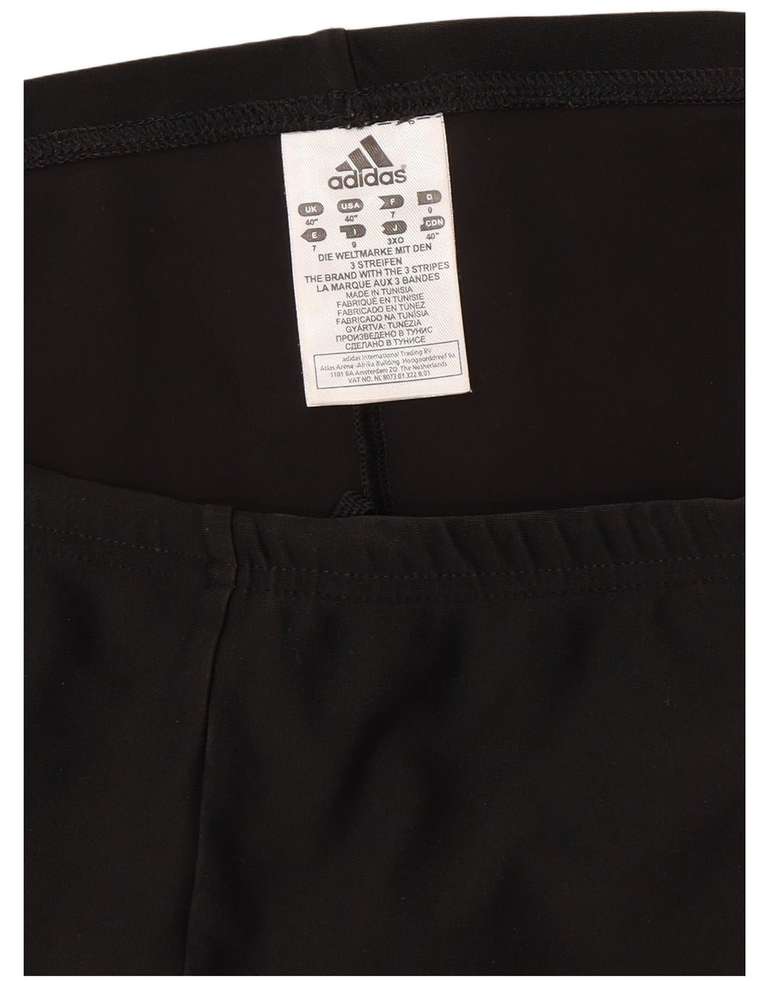 ADIDAS Mens Sport Shorts UK 40 Medium  Black Polyester