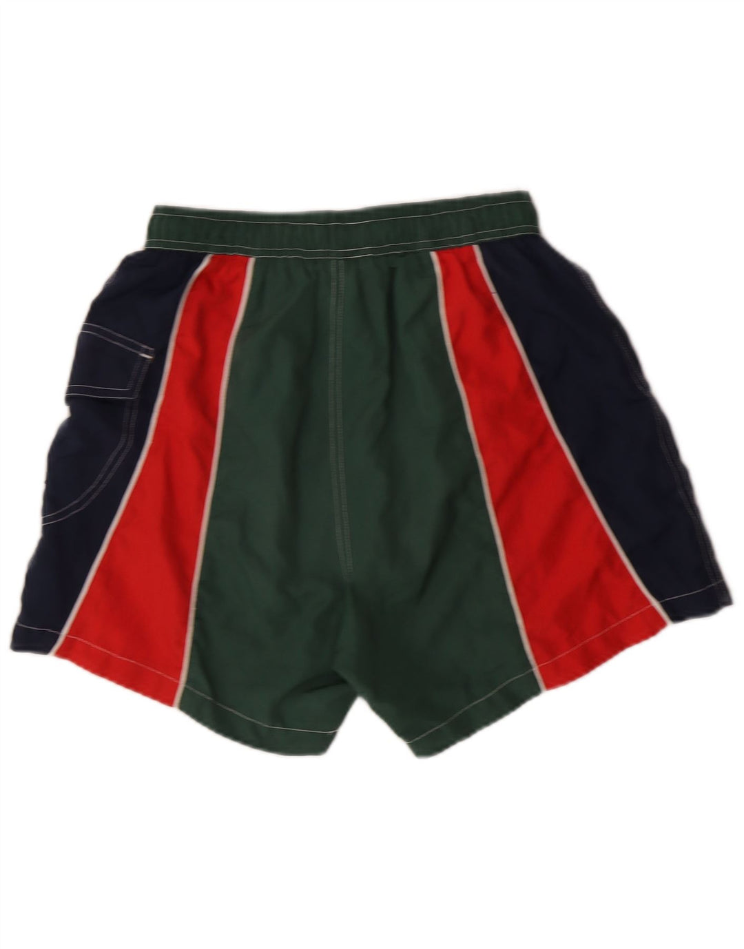 KAPPA Mens Swimming Shorts Medium  Green Colourblock Polyester