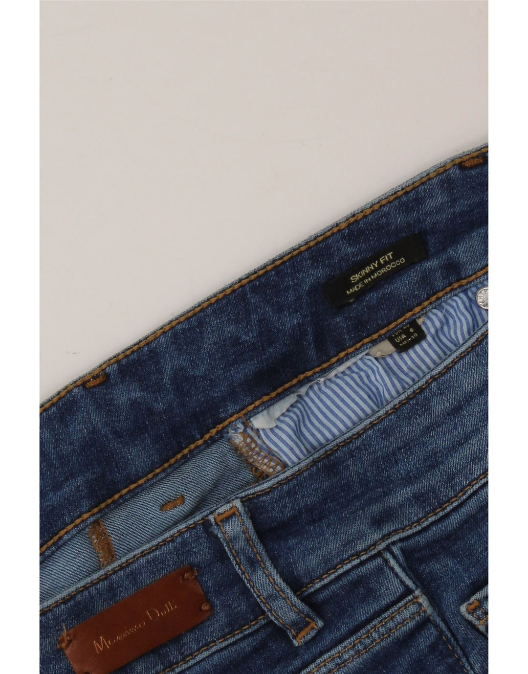 MASSIMO DUTTI Womens Skinny Jeans EU 40 Medium W30 L29 Blue Vintage Massimo Dutti and Second-Hand Massimo Dutti from Messina Hembry 