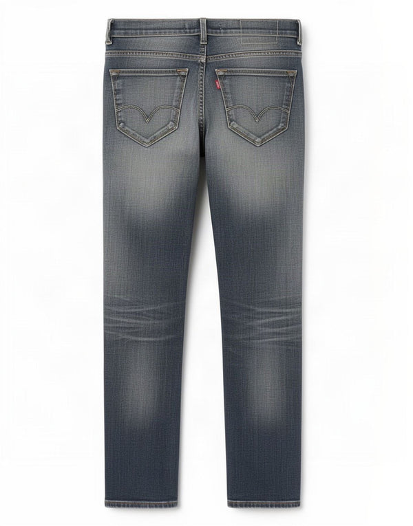 Levi's Mens 519 Slim Jeans W30 L32 Navy Blue Cotton