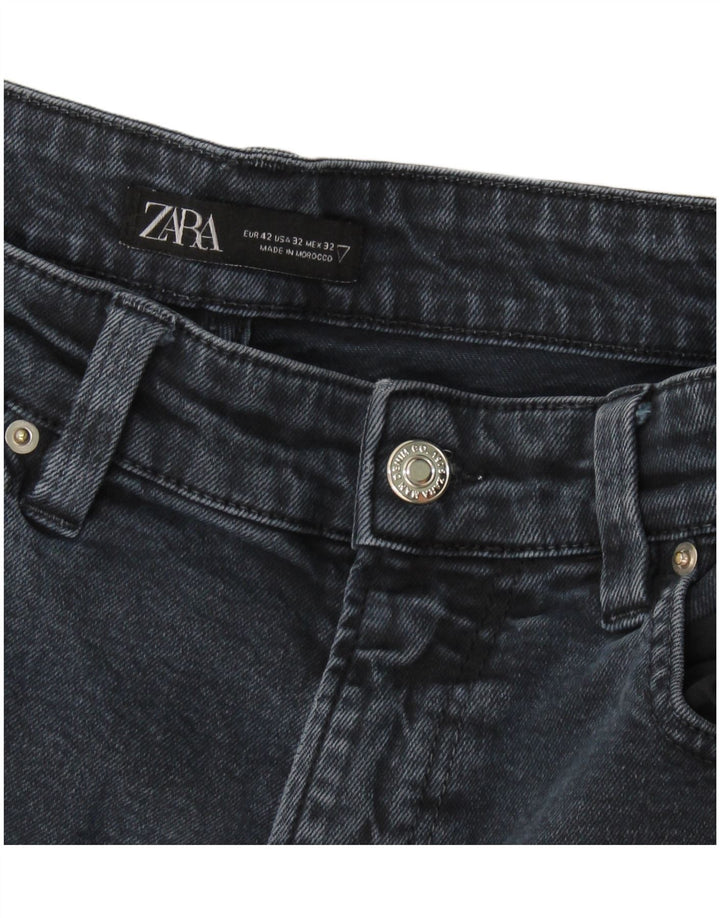 Zara Mens Slim Jeans EU 42 Large W32 L29 Navy Blue
