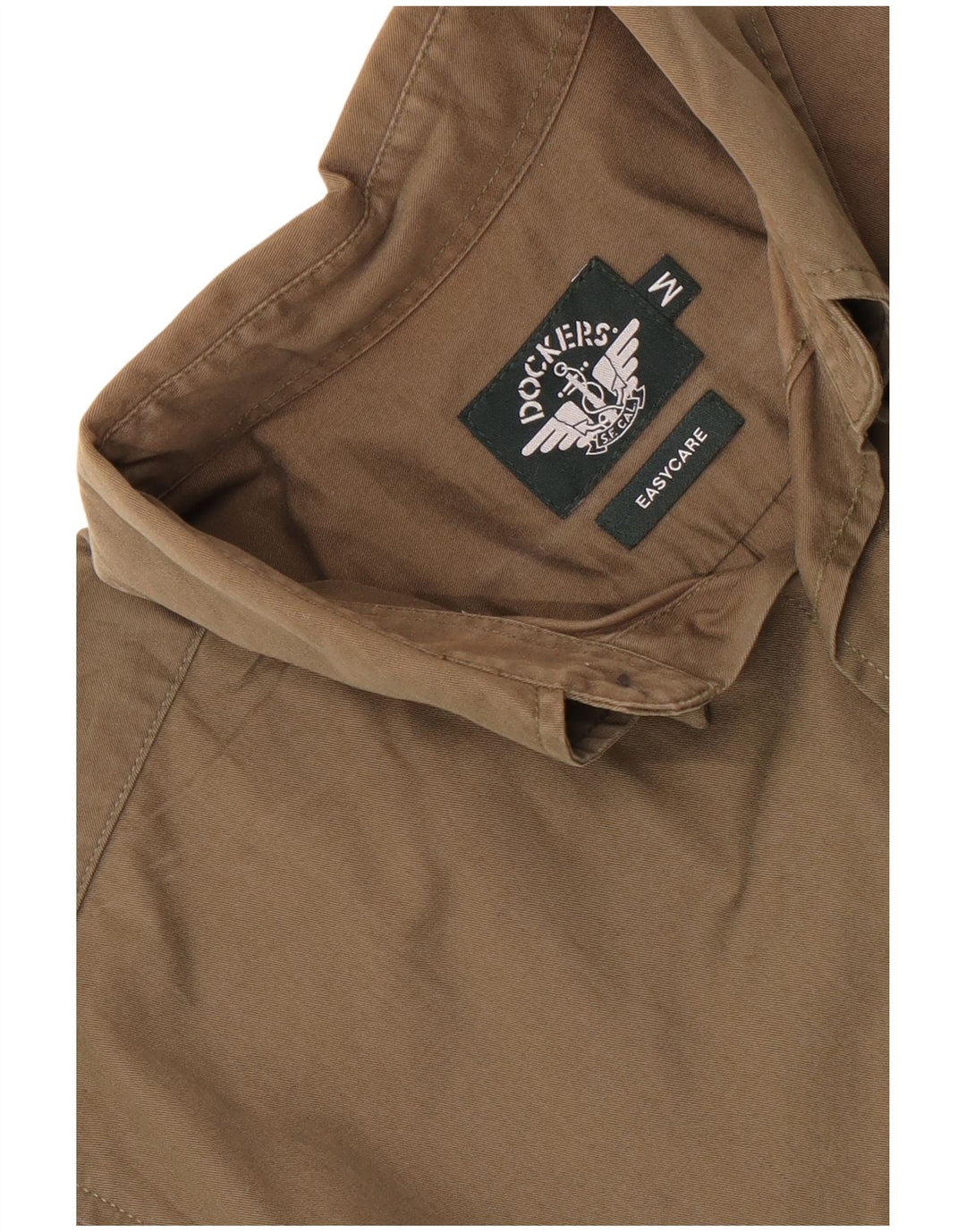 Dockers Mens Easy Care Shirt Medium Khaki