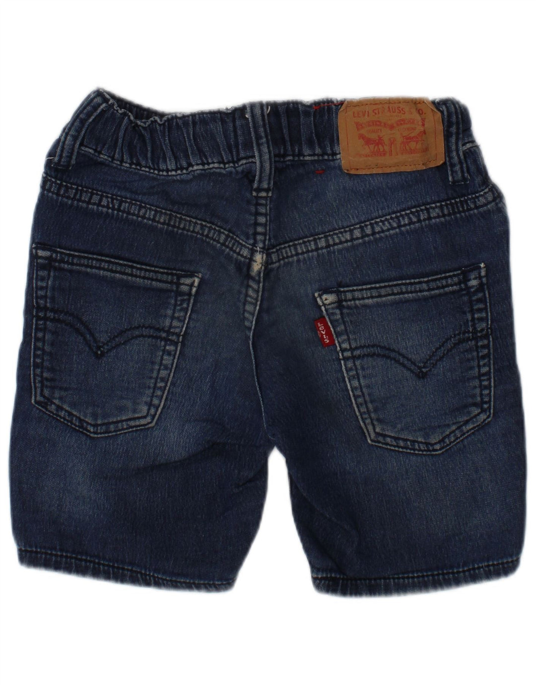 LEVI'S Girls Denim Shorts 4-5 Years W22 Blue Cotton