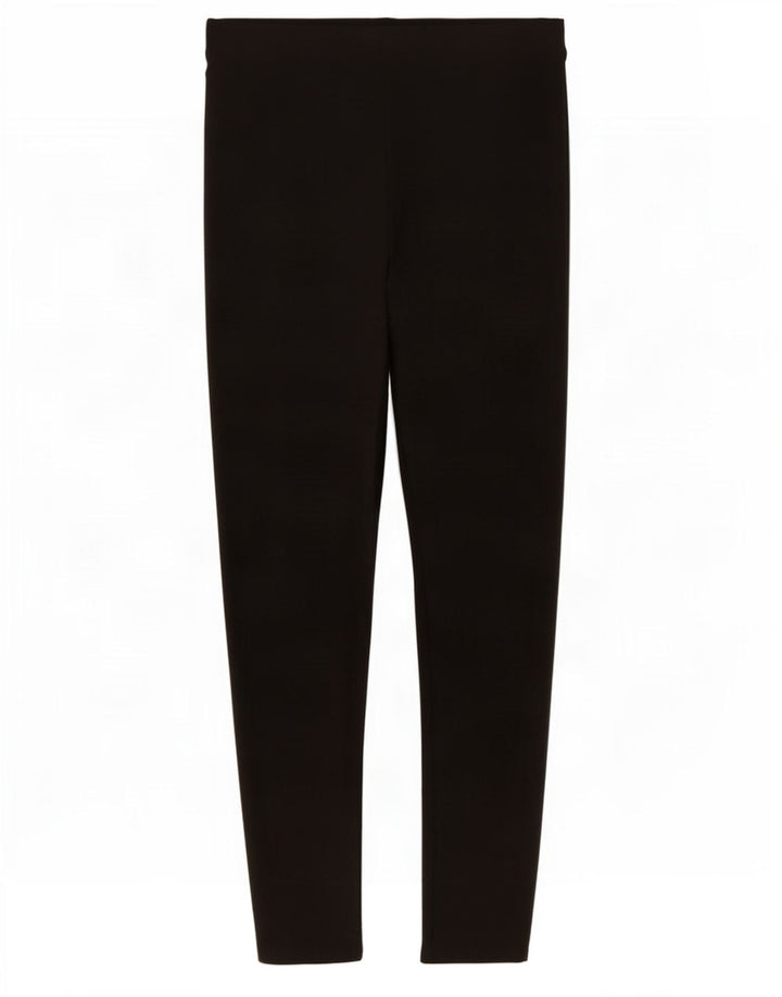 Marks & Spencer Womens Leggings UK 12 Medium Black Viscose