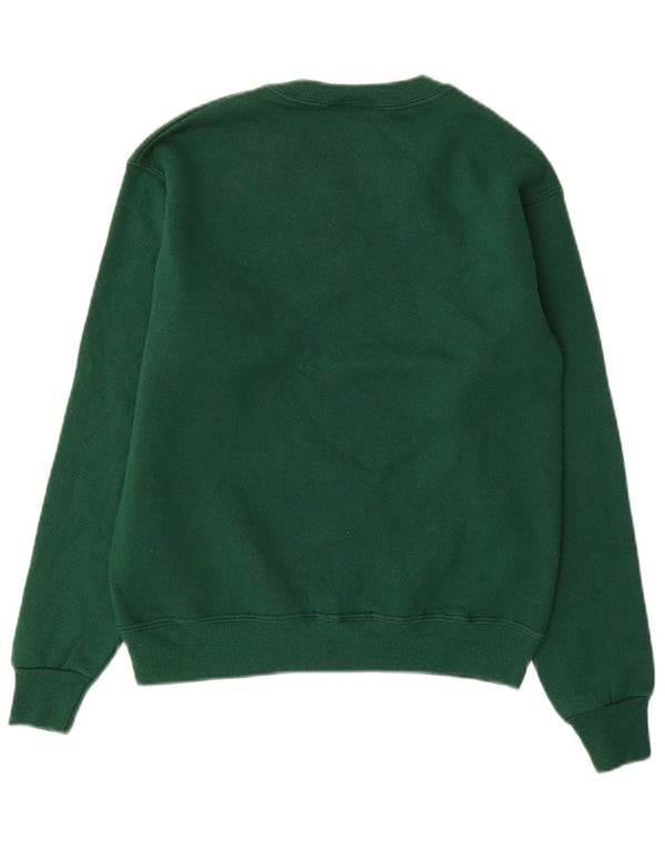 LEE Boys Sweatshirt Jumper 11-12 Years Large  Green Cotton
