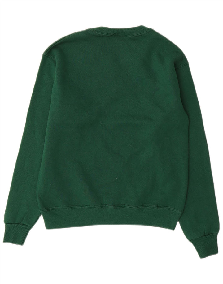 LEE Boys Sweatshirt Jumper 11-12 Years Large  Green Cotton