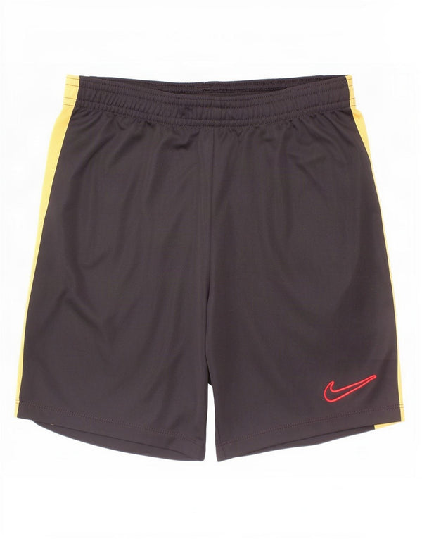 Nike Boys Dri Fit Sport Shorts 10-11 Years Medium Black Colourblock