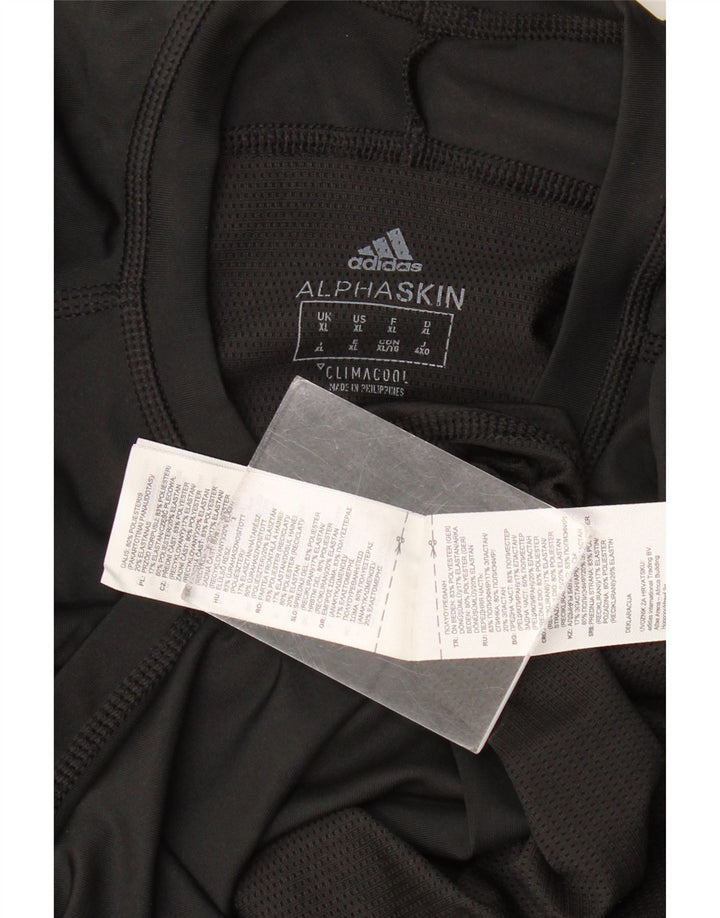 Adidas Womens Climacool Top Long Sleeve UK 18 XL Black Polyester