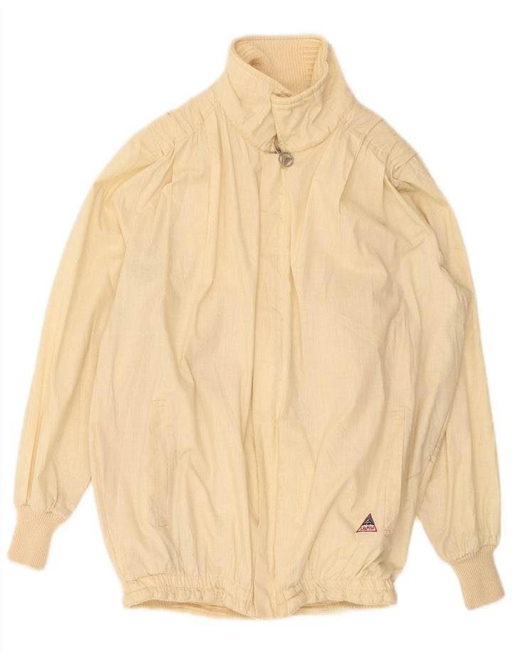 AUSTRALIAN L'ALPINA Mens Bomber Jacket UK 42 XL Off White