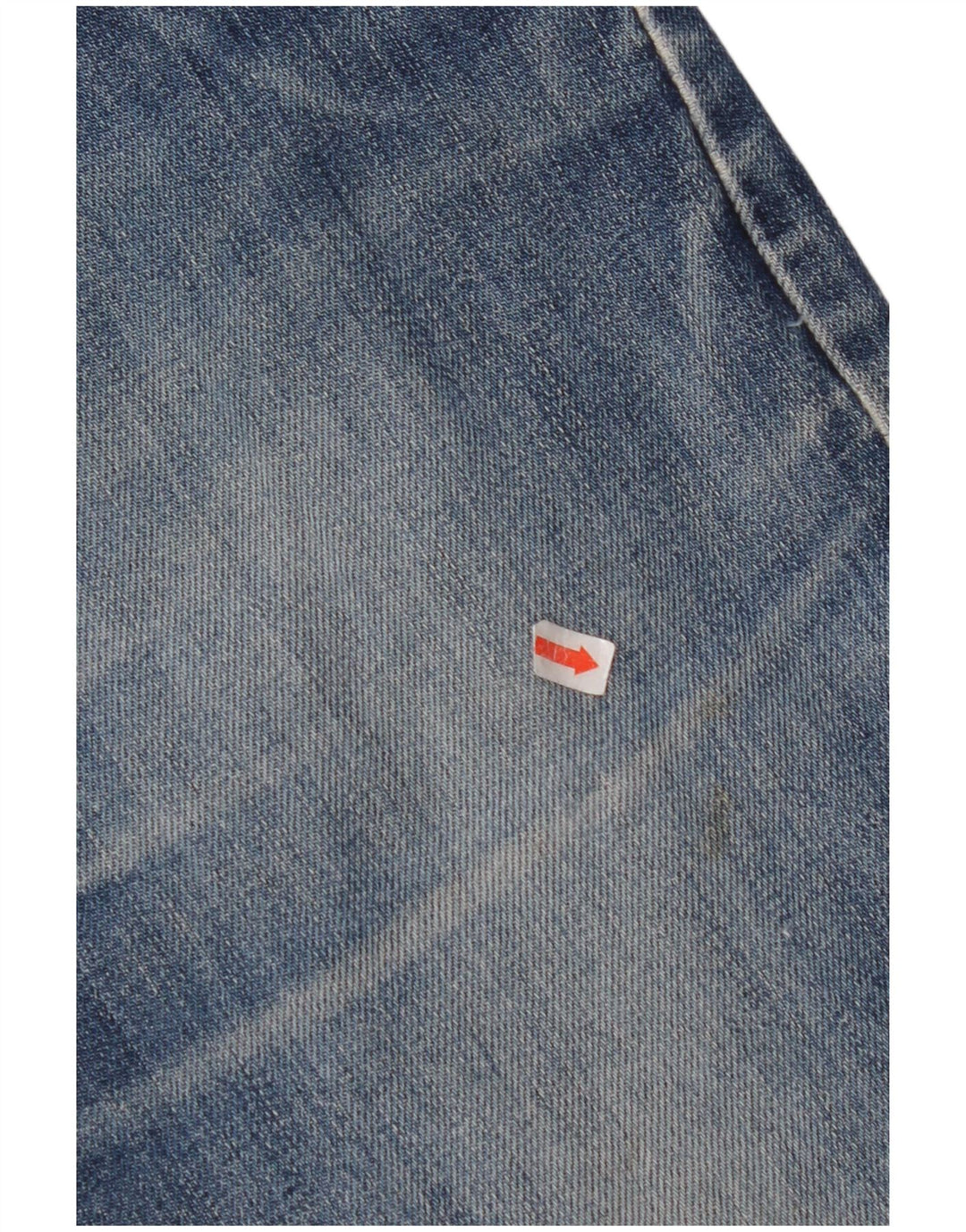 LEE Mens Brooklyn Straight Jeans W36 L36 Blue Cotton