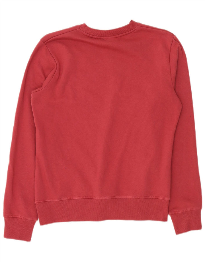 New Balance Mens Graphic Sweatshirt Jumper Small Red Cotton