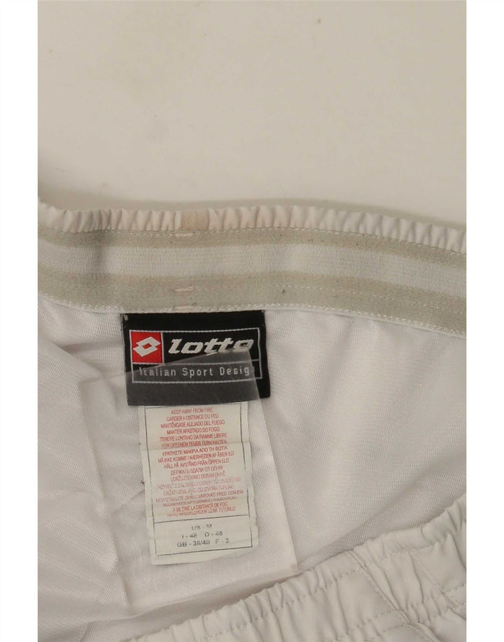 Lotto Mens Sport Shorts UK 38/40 Medium  White Polyester
