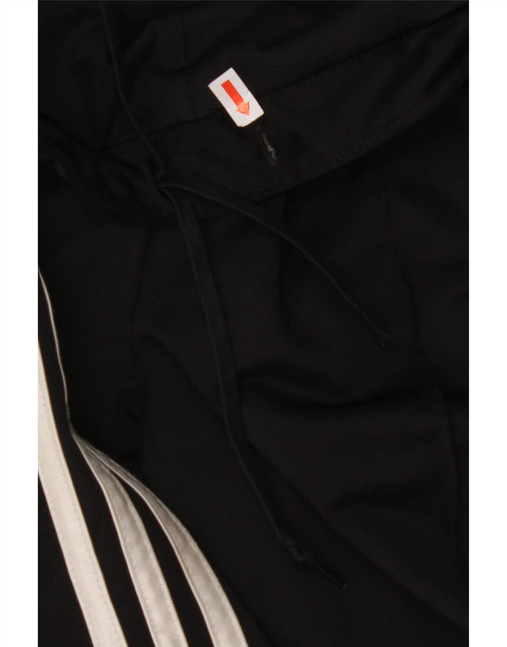 ADIDAS Womens Tracksuit Trousers UK 10 Small Black Polyester