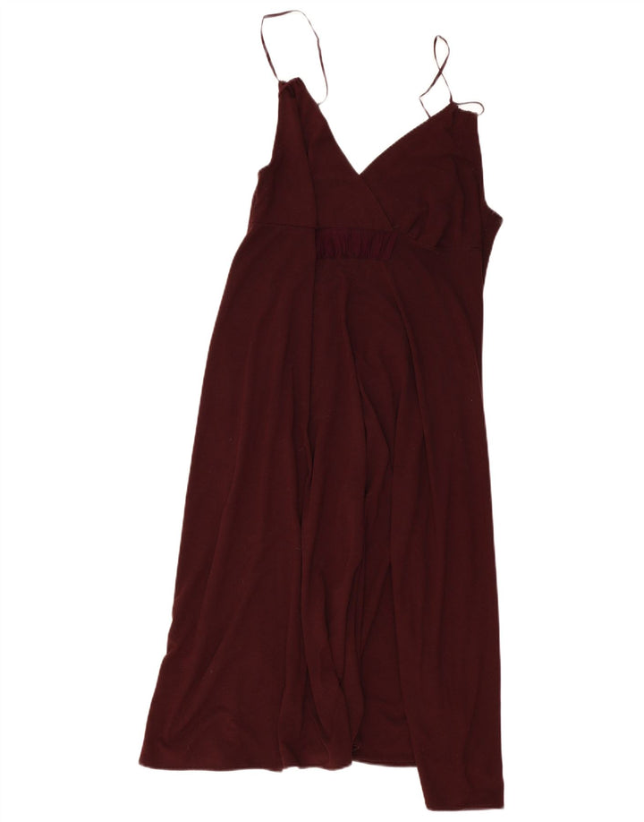 Mossimo Womens Sundress UK 14 Large Burgundy Classic