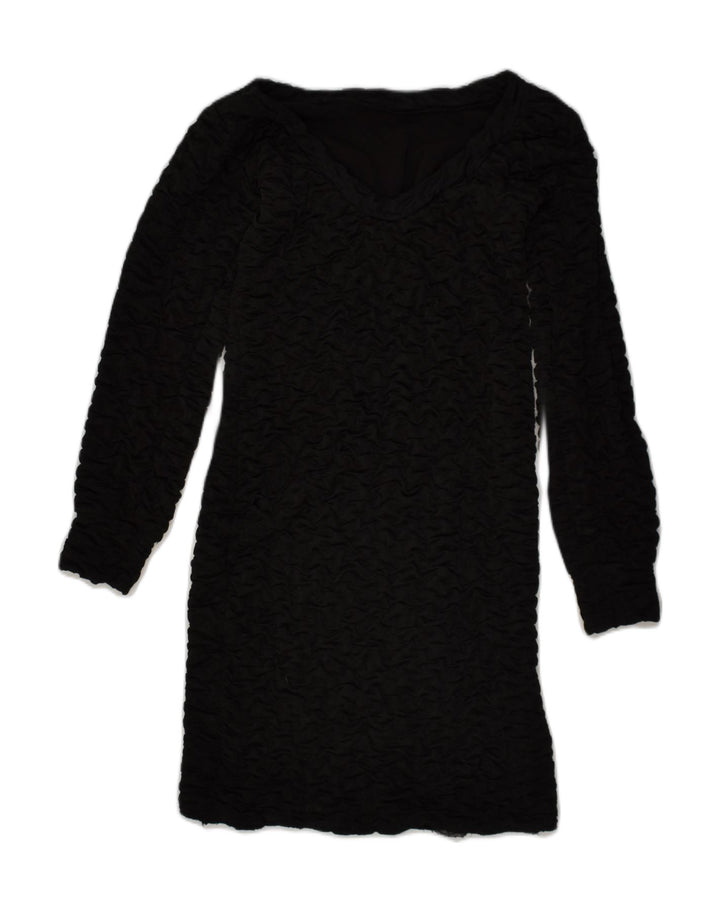 VINTAGE Womens Basic Dress UK 4 XS Black | Vintage Vintage | Thrift | Second-Hand Vintage | Used Clothing | Messina Hembry 