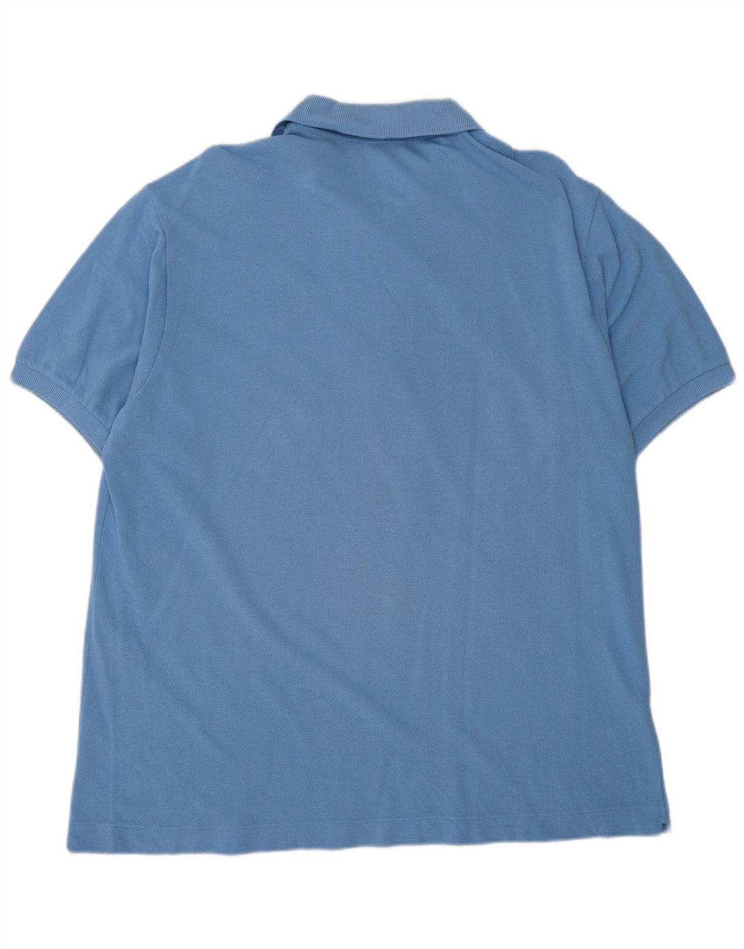 LACOSTE Mens Polo Shirt Size 6 XL Blue Cotton